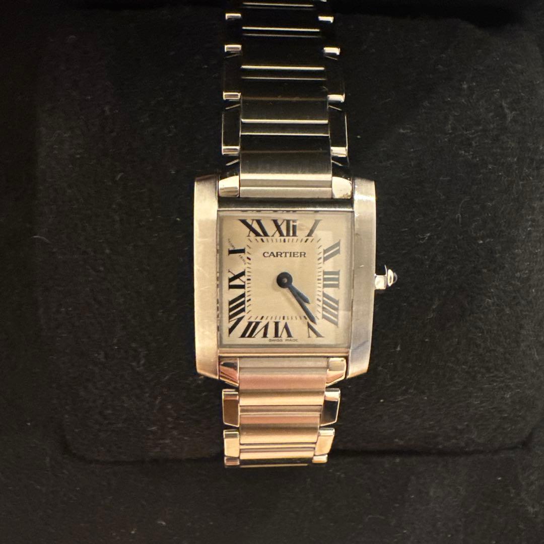 カルティエ　タンクフランセーズsm お値段交渉してください