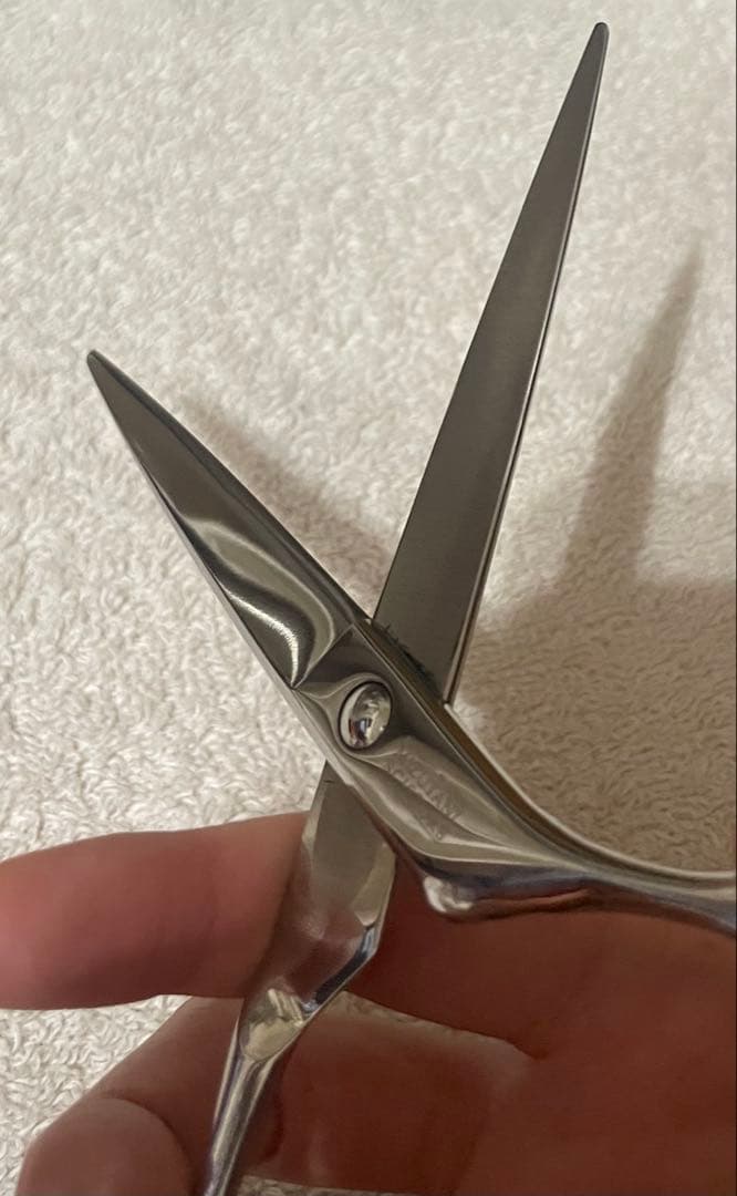 MIZUTANI ステンレスシザー オレンジケース付き