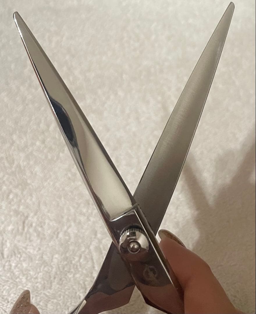 MIZUTANI ステンレスシザー オレンジケース付き