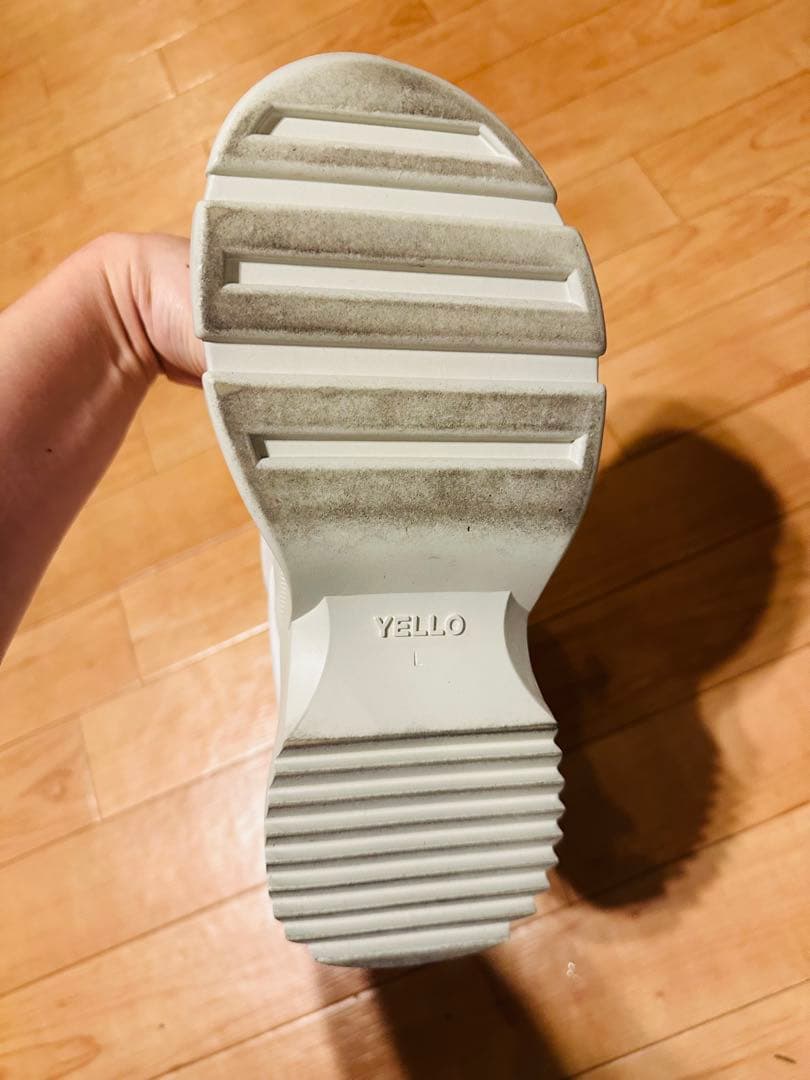 即購入⭕️YELLO スノーブーツ　ホワイト L(24.5cm)