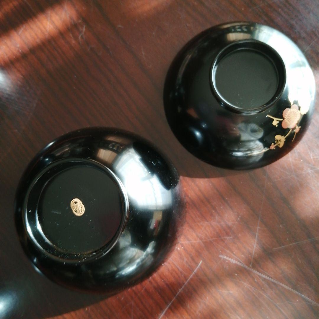 象彦　金彩蓋付吸物椀　5客　11.5cm