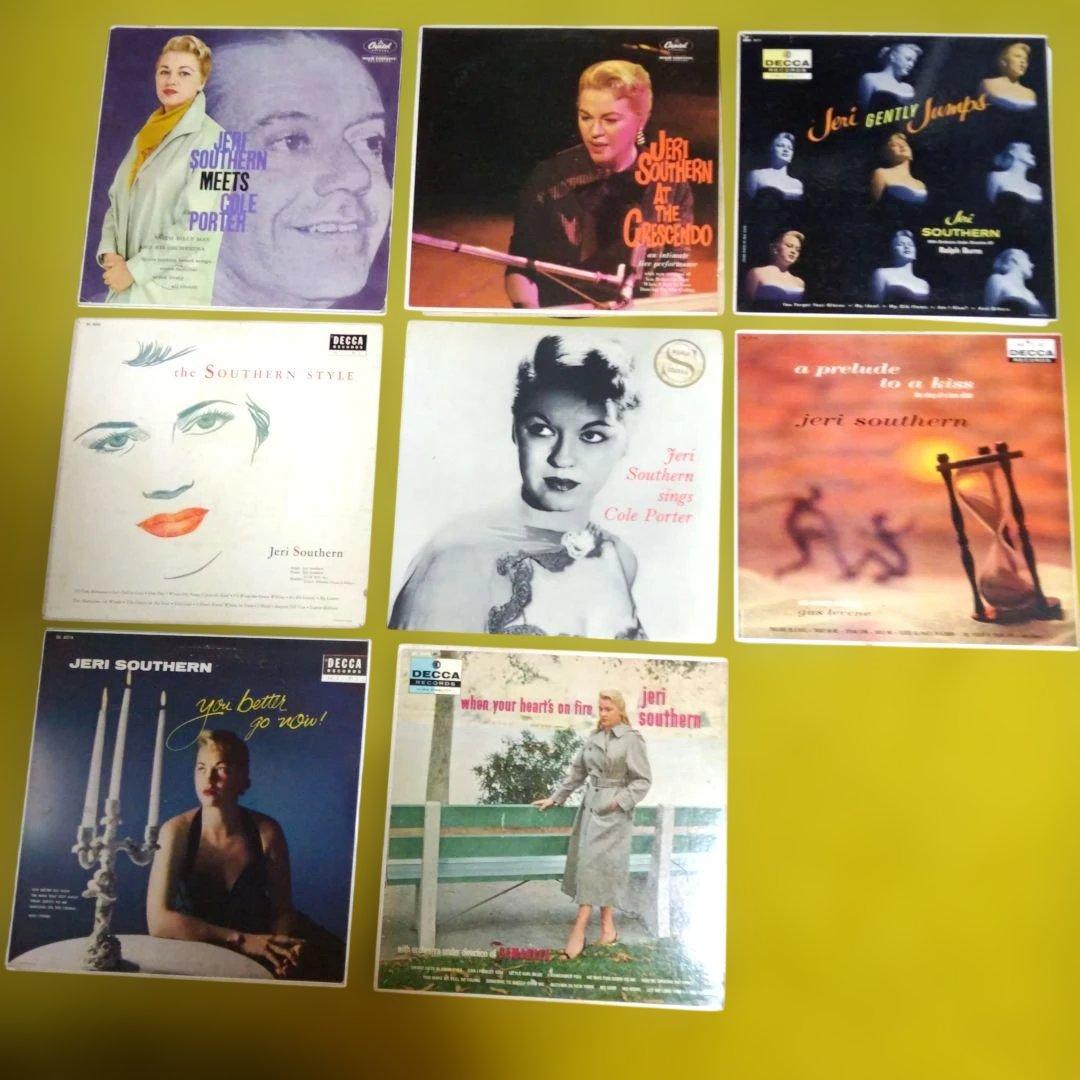 ジャズ・ヴォーカルの名歌手ジェリ・サザーンのオリジナルＬＰ８枚組
