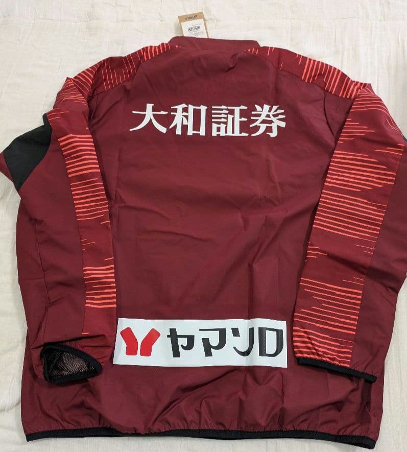 ヴィッセル神戸 2024 【練習着】ウィンドブレーカージャケット（ハーフジップ）