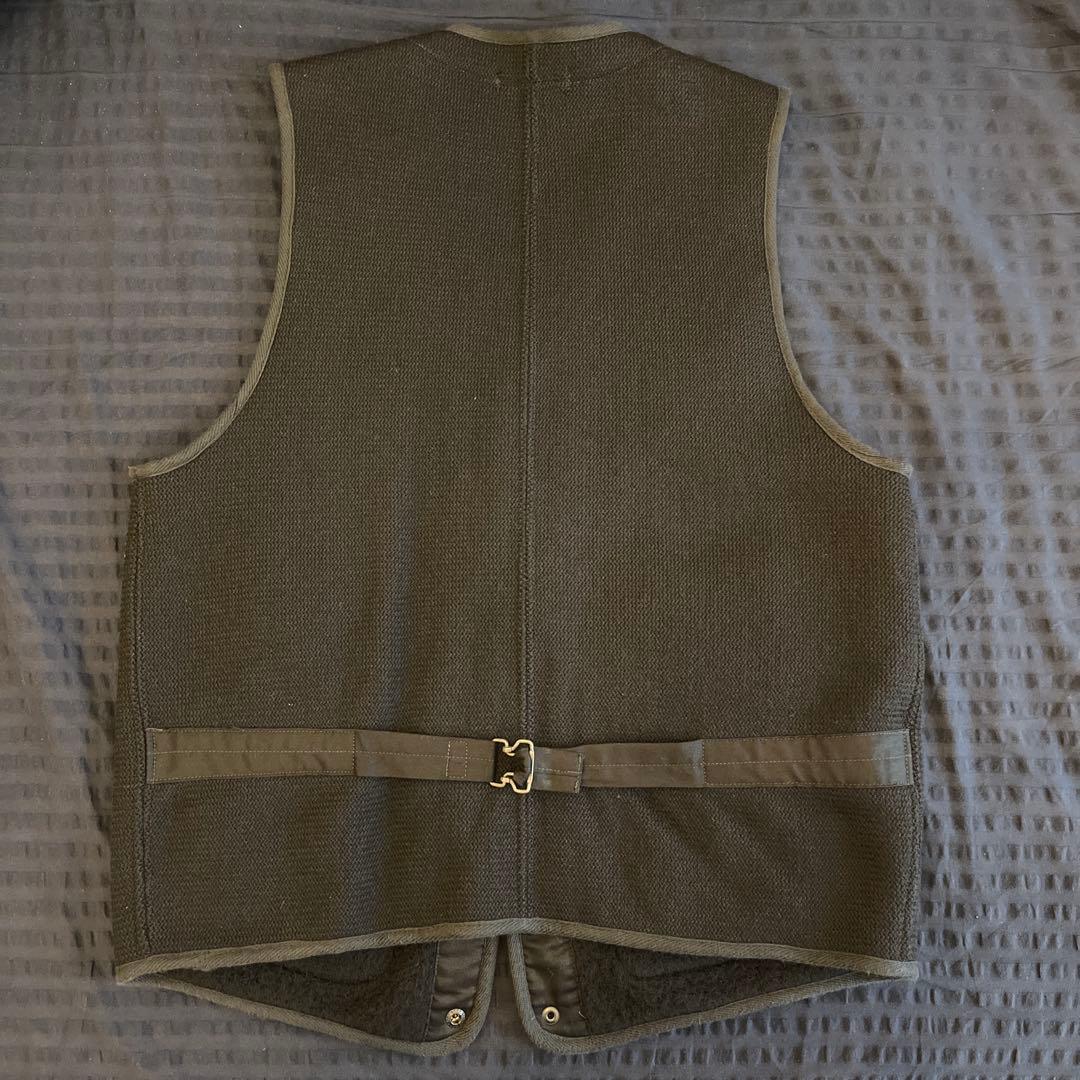 BROWN’S BEACH JACKET ベスト ブラック サイズ40