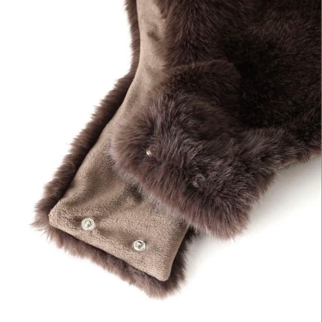 【新品タグ付き】CELERI セルリ FUR BALACLAVA ブラウン
