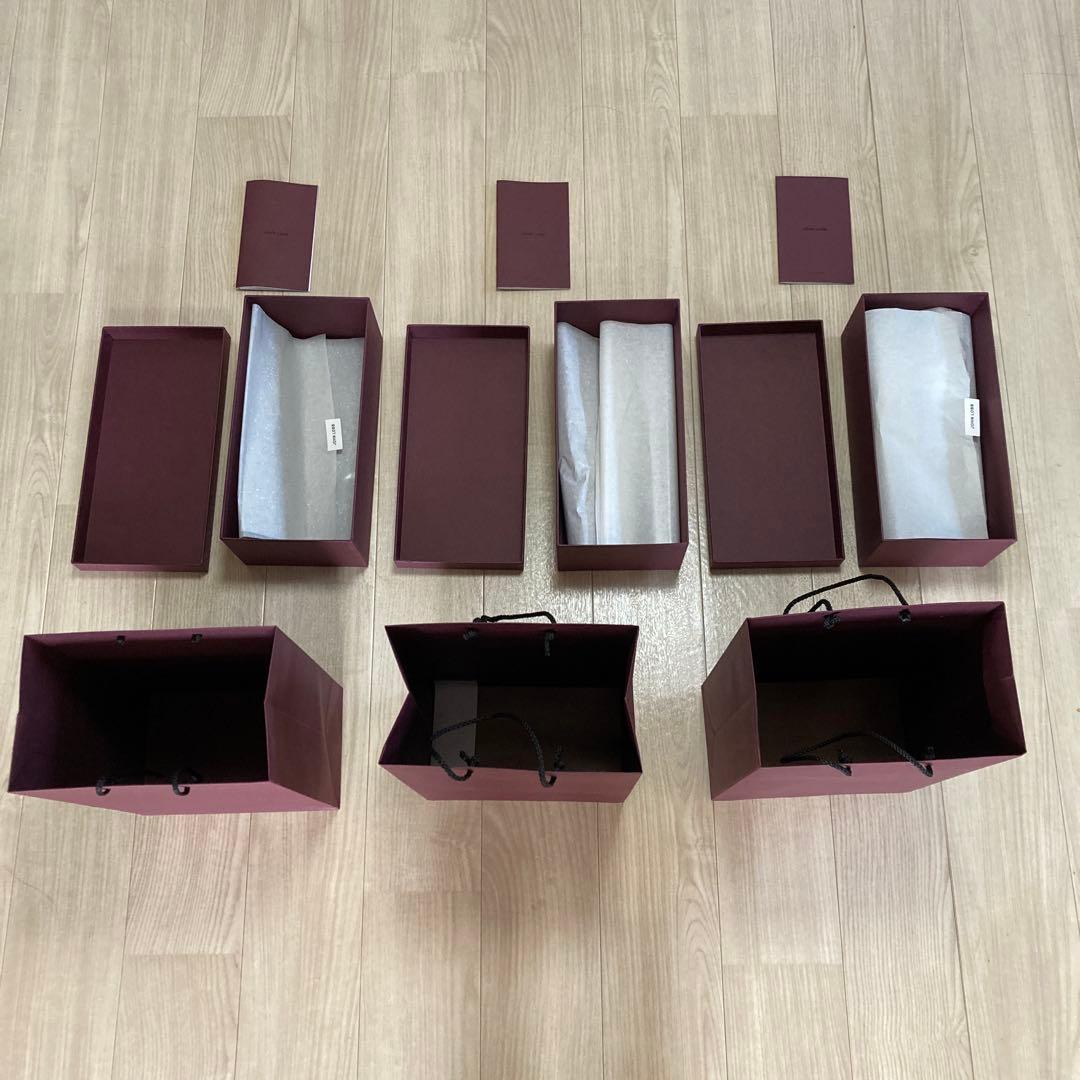 JOHN LOBB 空箱　取扱説明書　包装紙　紙袋 3足セット