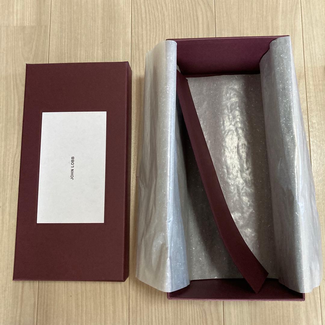 JOHN LOBB 空箱　取扱説明書　包装紙　紙袋 3足セット