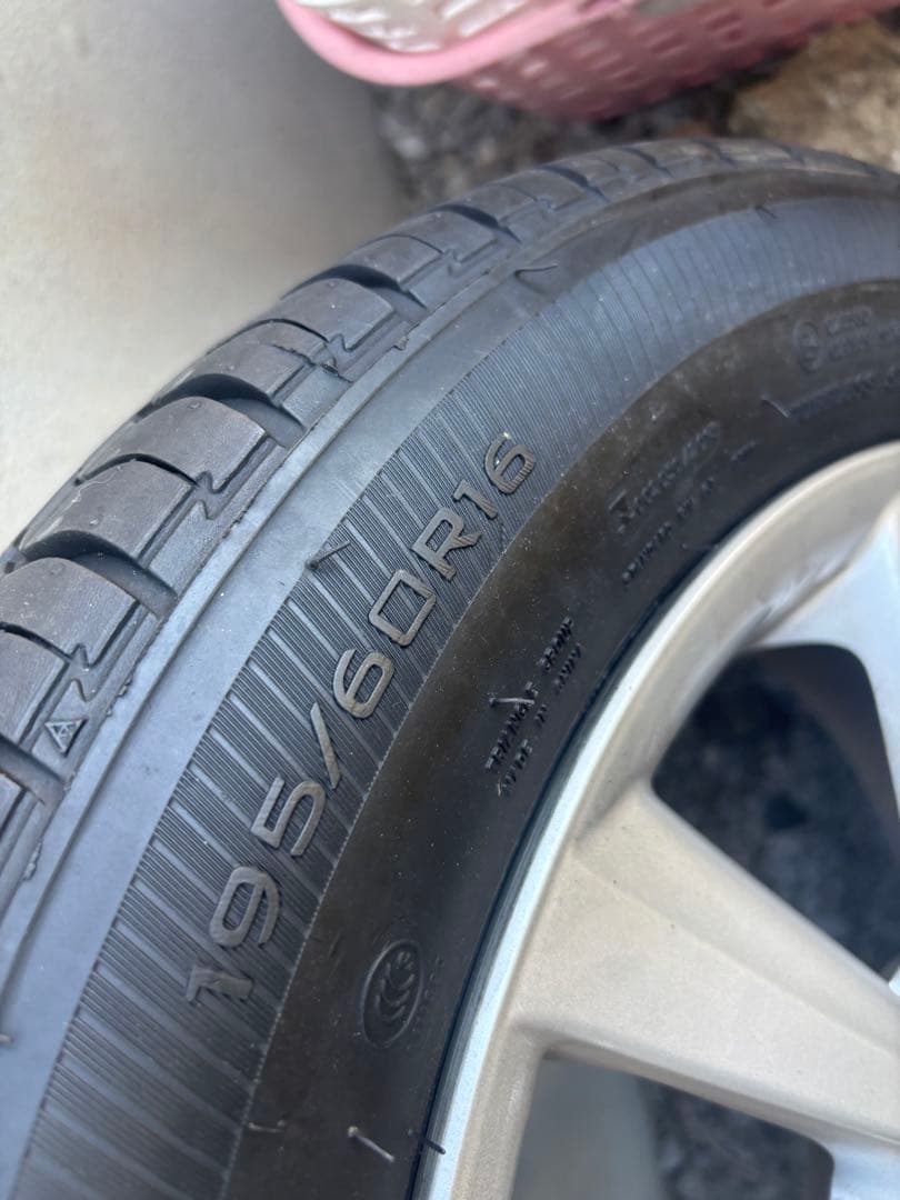 16インチ アルミホイール タイヤ4本セット