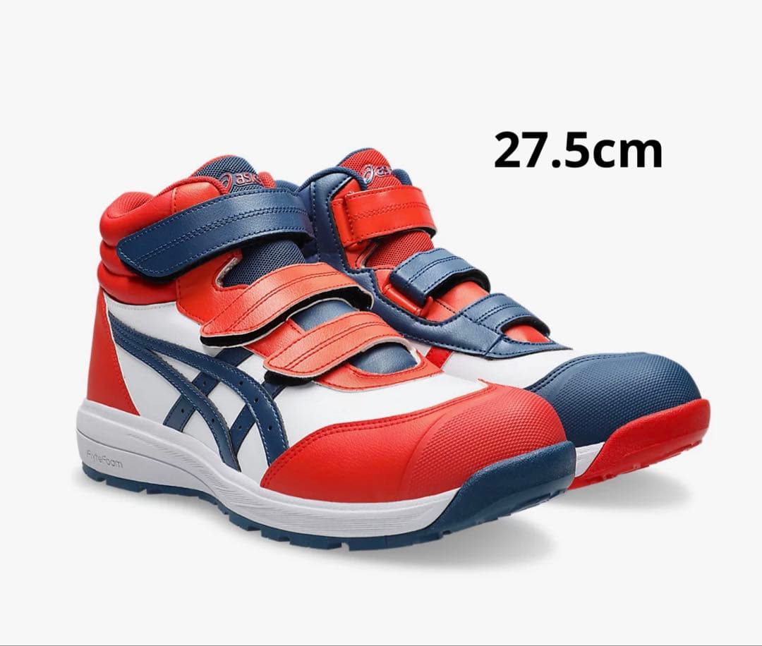 asics アシックス　CP312LC 100 27.5cm ファイアリーレッド