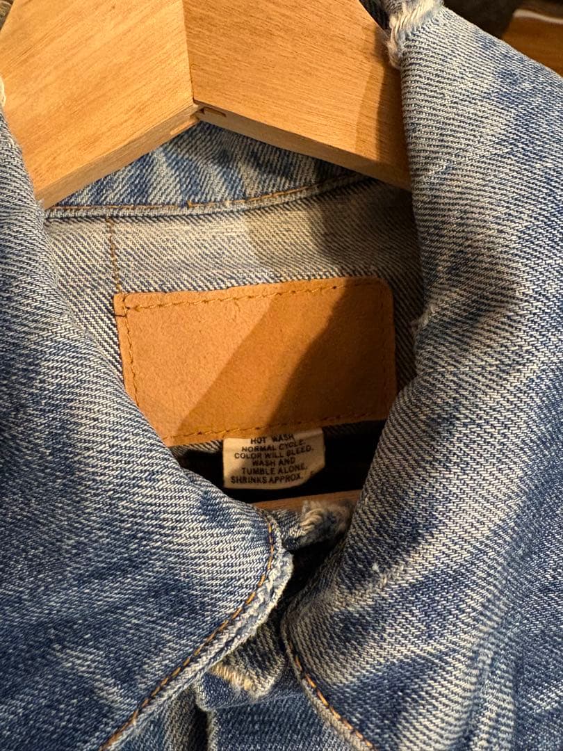 せ*様様 70s LEVI’S 70505 USA製 布ケアタグ