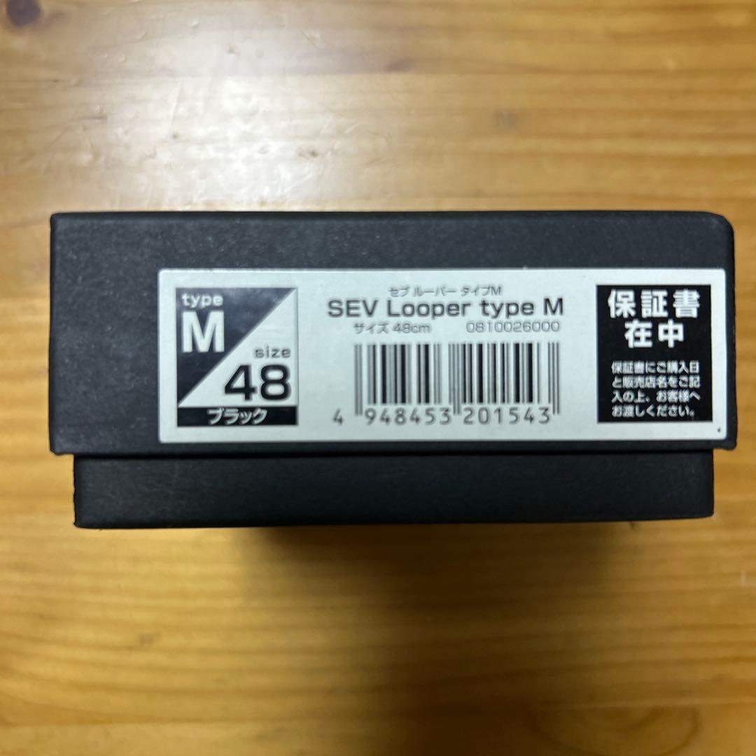 SEV Looper type M ネックレス 48cm ブラック