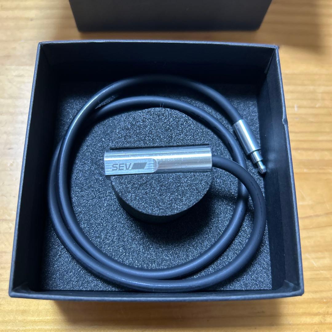 SEV Looper type M ネックレス 48cm ブラック