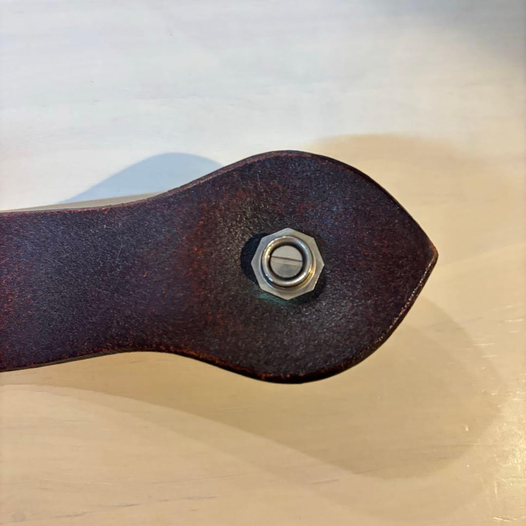 【値引中】FUNNY レザーデザイン　ウォレットチェーン