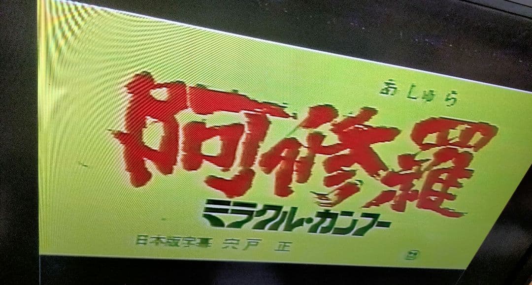 【珍品VHS】ミラクル・カンフー 阿修羅
