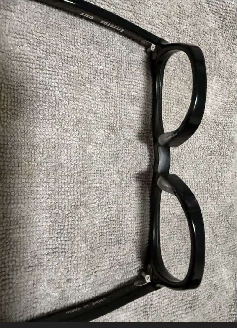 N*I様 EFFECTOR メガネ　エフェクター　CUT ブラック