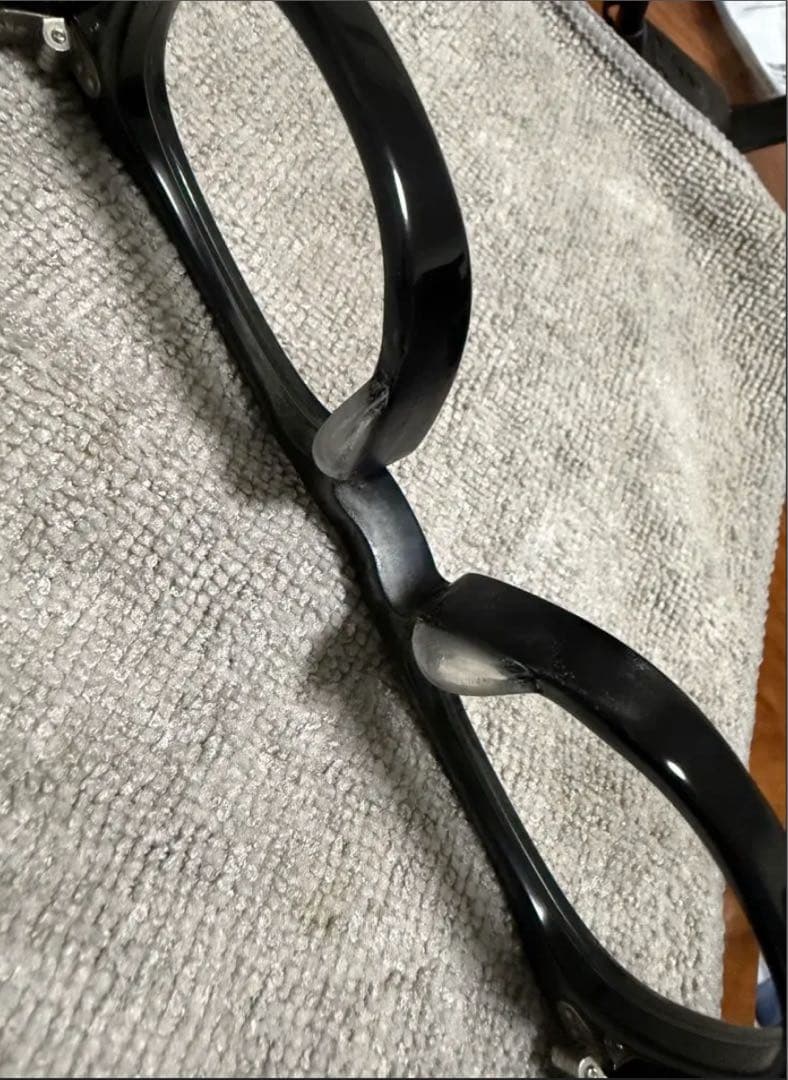 N*I様 EFFECTOR メガネ　エフェクター　CUT ブラック