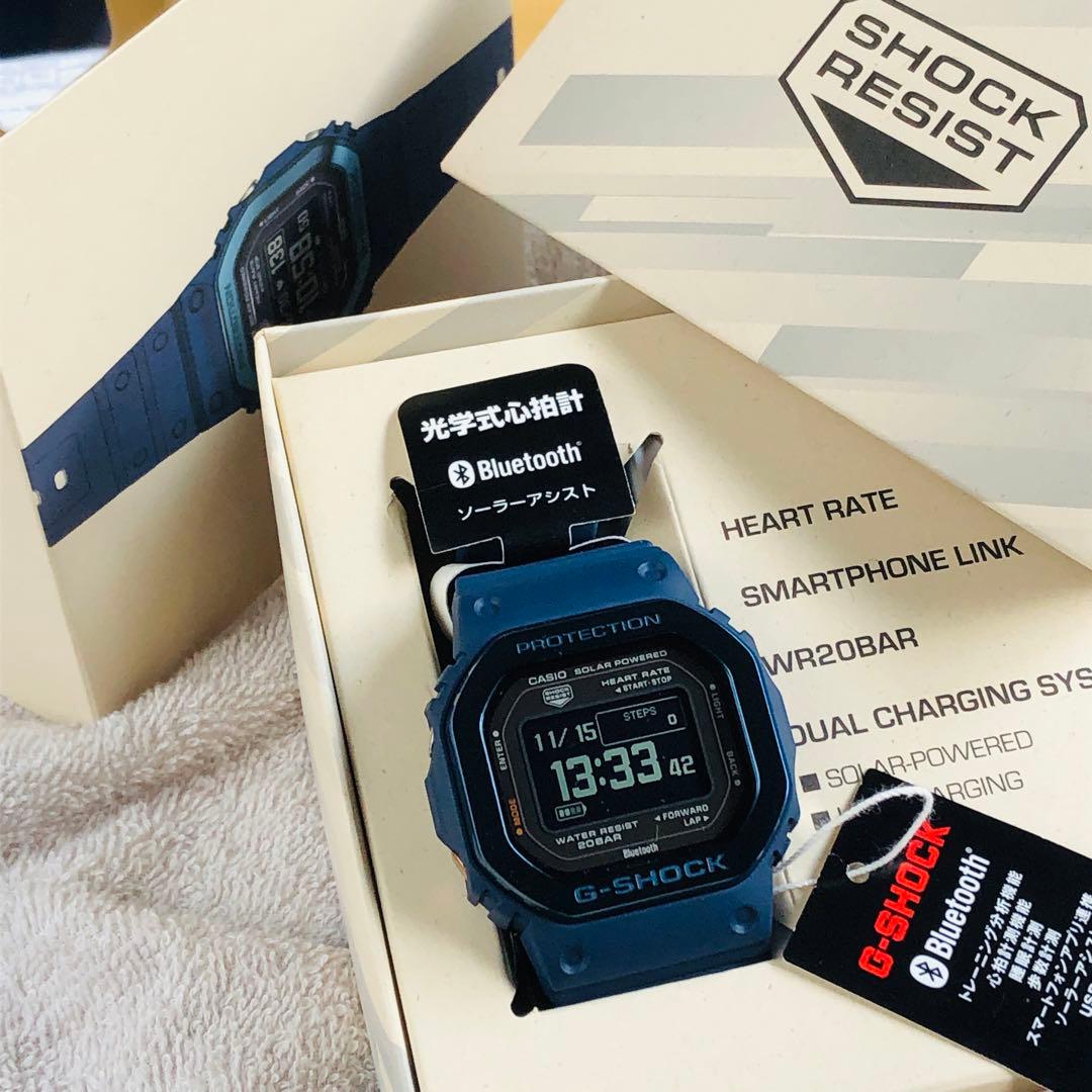 ［箱保充電付き美品］Bluetooth 心拍数 DW-H5600 G-SHOCK