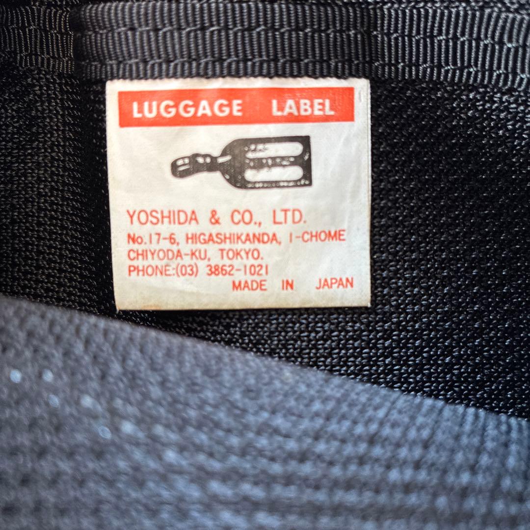 Luggage Label ブラック ショルダーバッグ