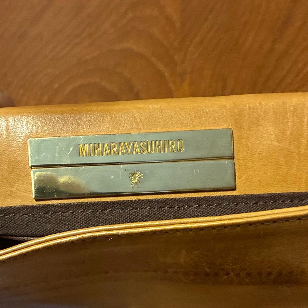 ミハラヤスヒロ　炙り出しショルダーバッグ
