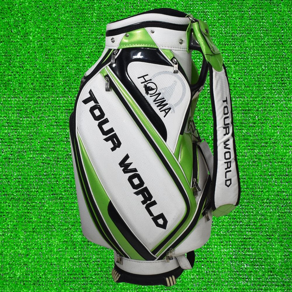 ＨＯＮＭＡ 本間ゴルフ キャディーバック９型【ホワイト】中古・訳あり品！