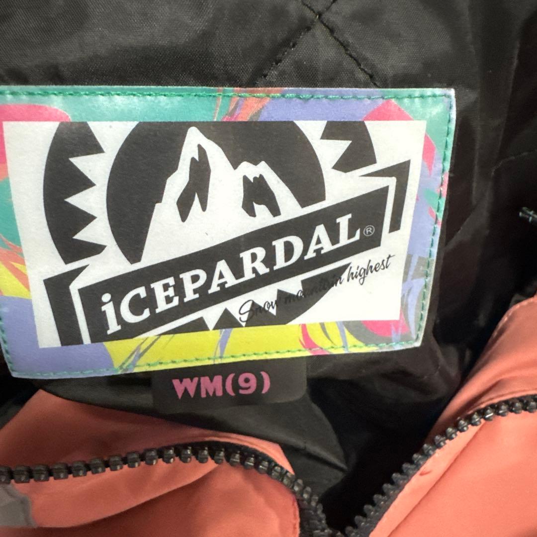 ICEPARDAL スノーボードウェアセット ピンクグレー