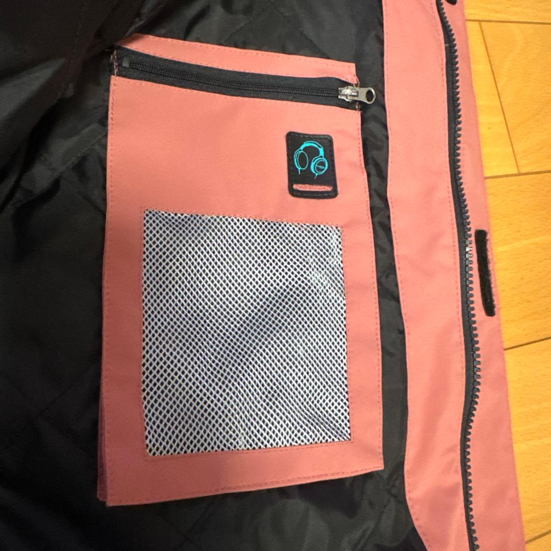 ICEPARDAL スノーボードウェアセット ピンクグレー