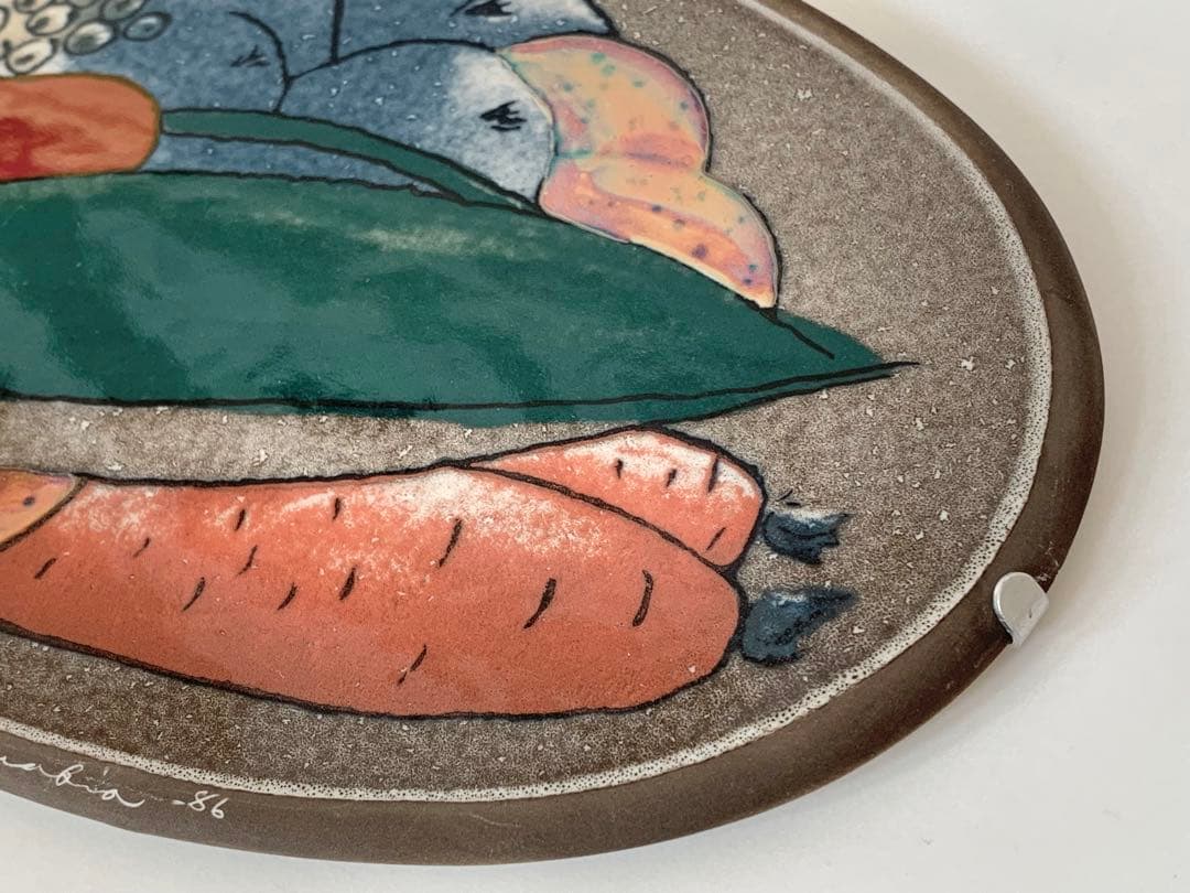 arabiaヘルヤ陶板 壁掛けウォールプレート ヘルヤ・リウッコ・スンドストロム