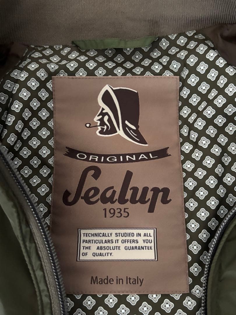 Sealup オリーブグリーン ナイロンジャケット 48