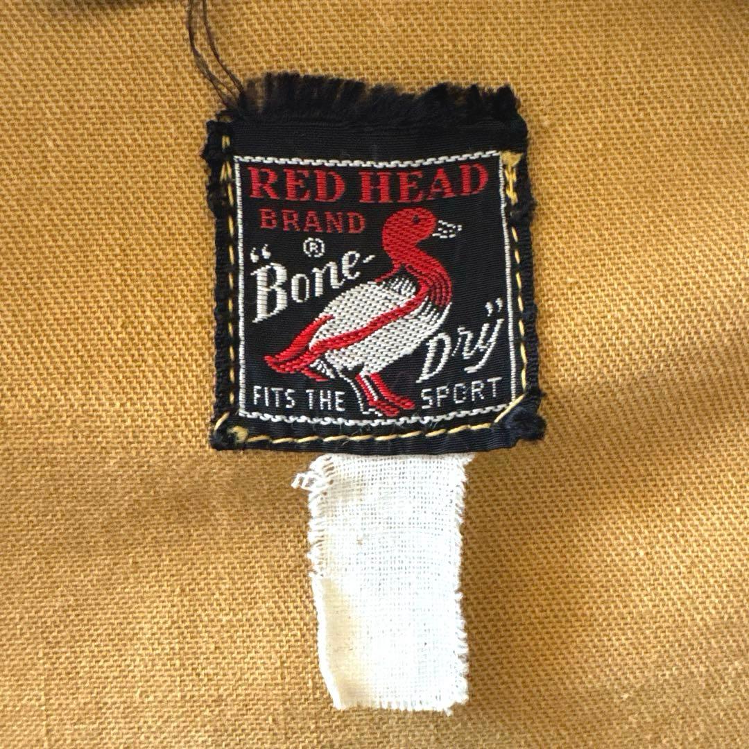 レッドヘッド　ダック地ハンティングジャケット　60sビンテージ　着用感大きめのL