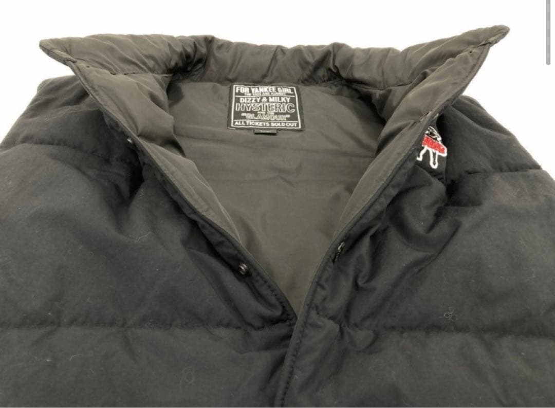超希少HYSTERIC GLAMOUR ヒステリックグラマー　ダウン　ベスト