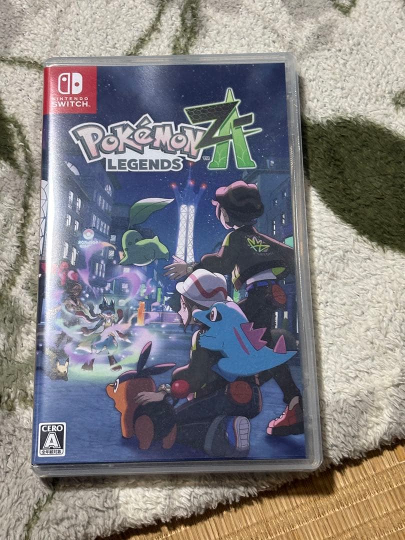 Nintendo Switch 本体とポケモンzaのソフト付き