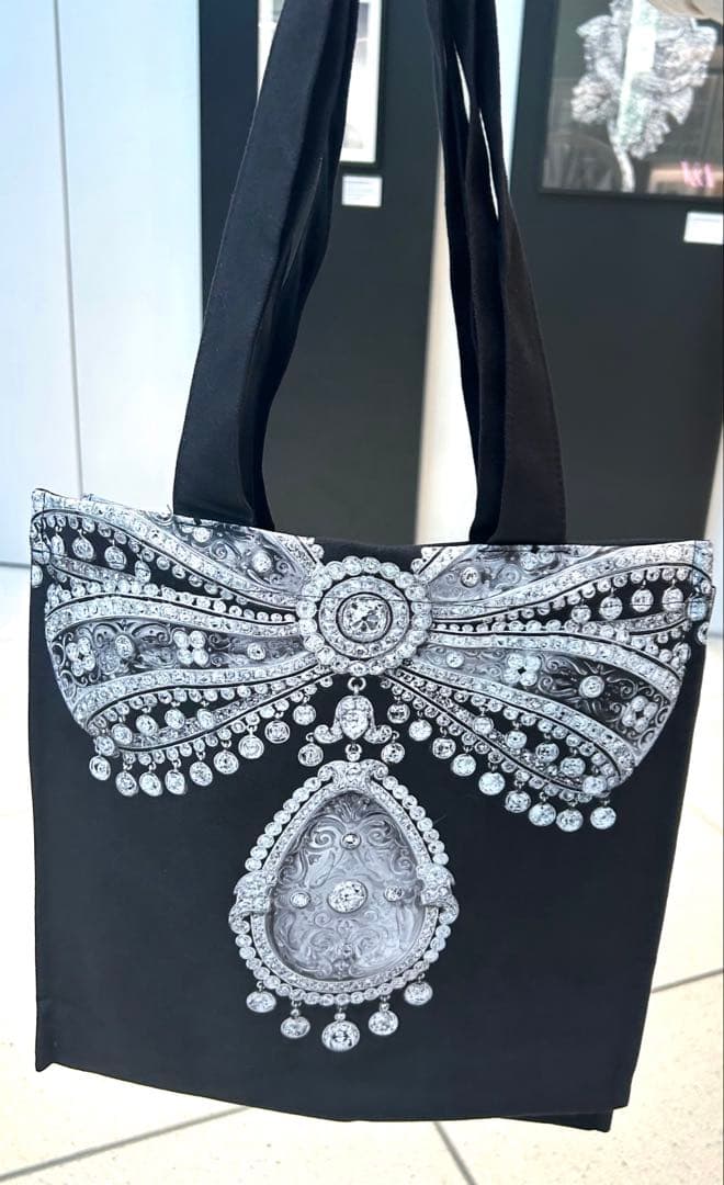 V&A 美術館 カルティエ展 CARTIER 限定トートバッグ ブローチ