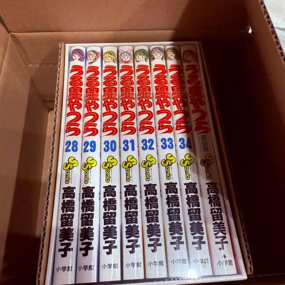 うる星やつら 復刻BOX Vol.1～4 全34巻原画集 高橋留美子