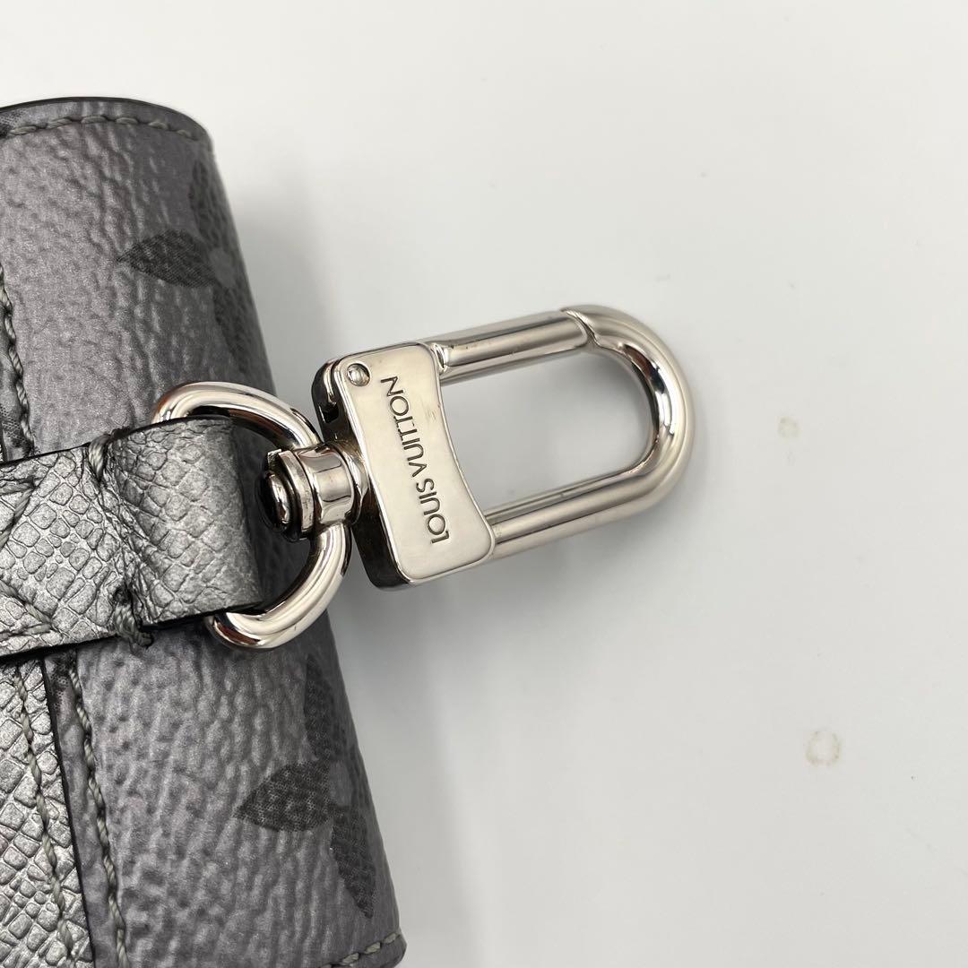 極美品/鑑定済★ルイヴィトン　タイガラマ LV イヤホンケース　M77285