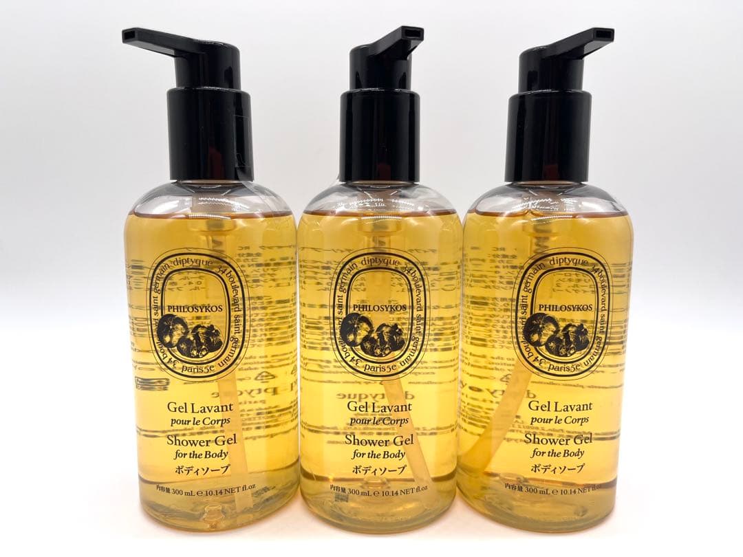 【新品未使用300ml×3本セット】diptyque ボディソープ