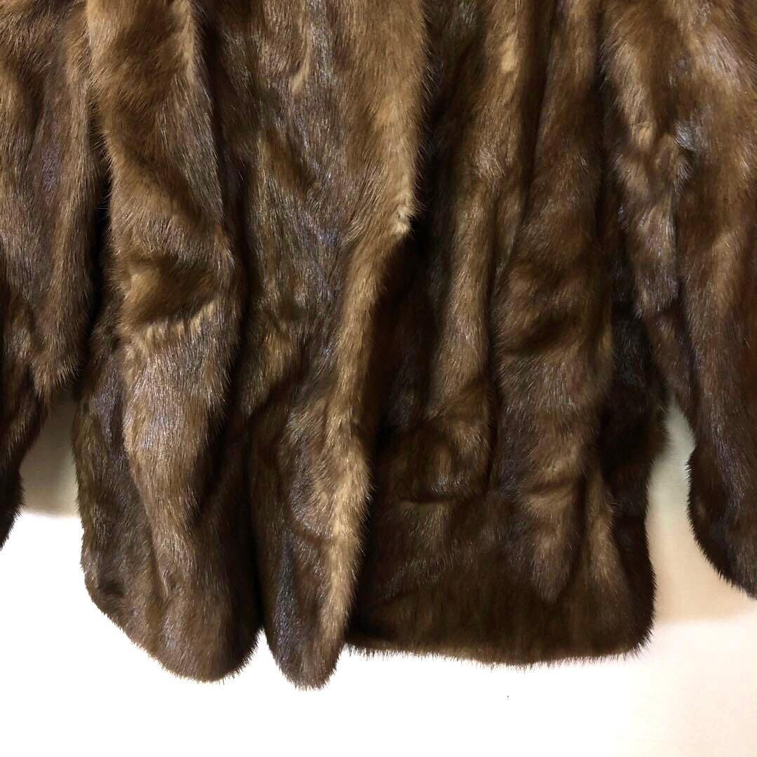 MOON CRESENT ムーンクレセント リアルファー 毛皮 コート アウター