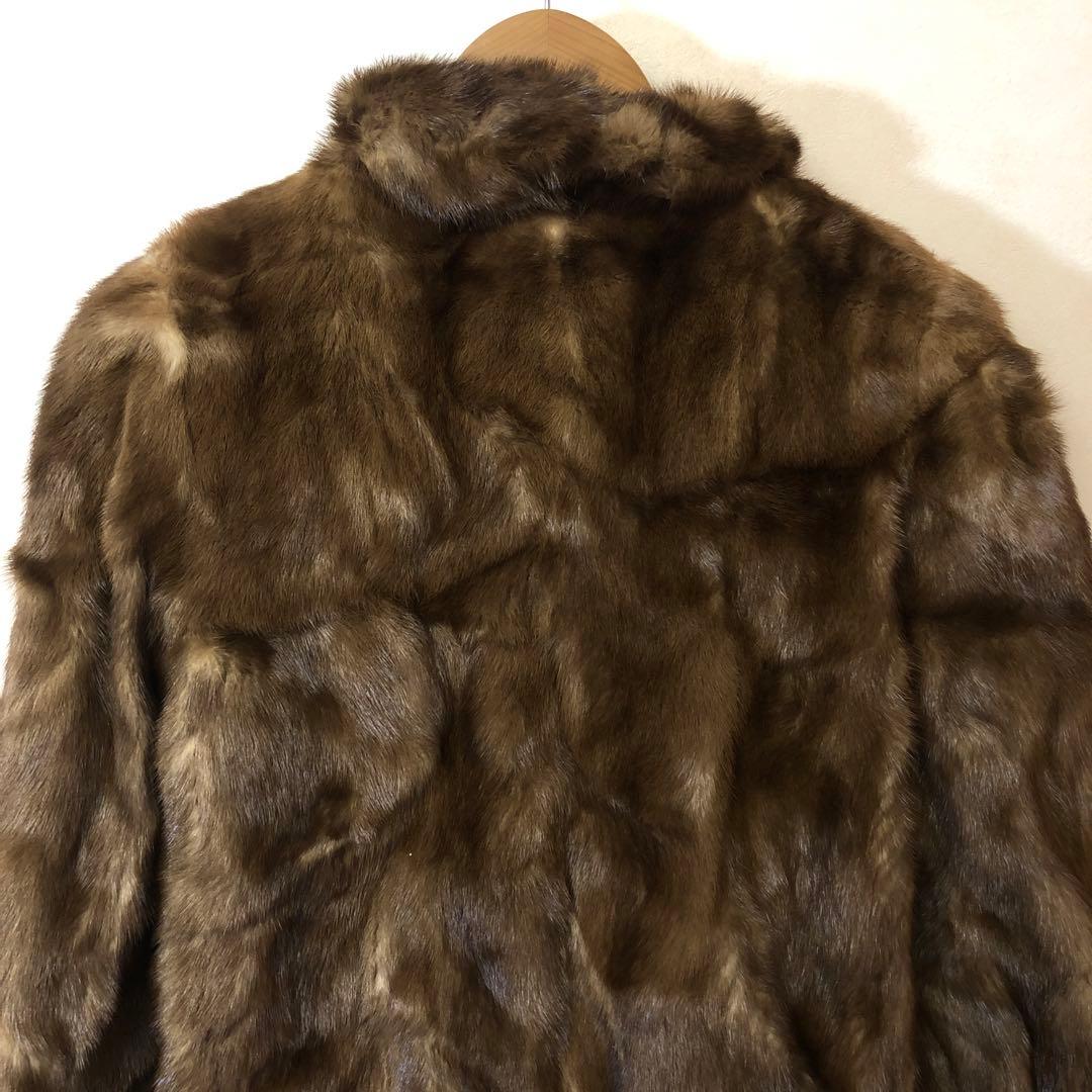 MOON CRESENT ムーンクレセント リアルファー 毛皮 コート アウター