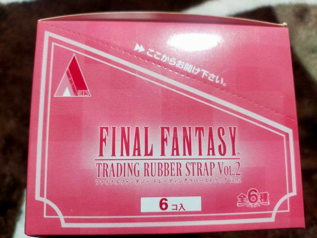 全6種 「ファイナルファンタジー トレーディングラバーストラップ Vol.2」