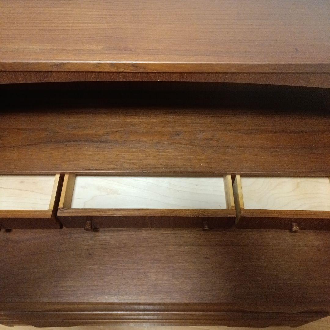 デンマーク製　ライティングビューロー　チーク材