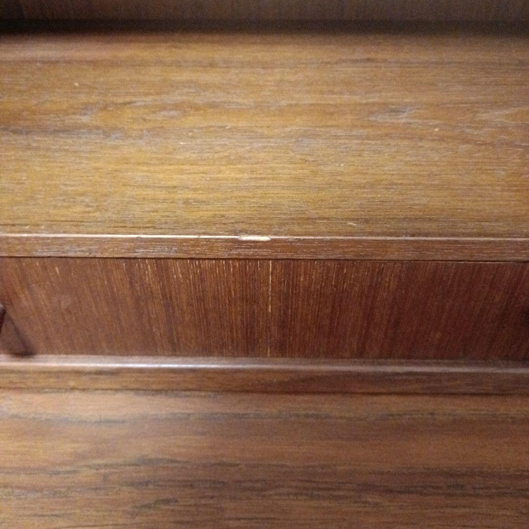 デンマーク製　ライティングビューロー　チーク材