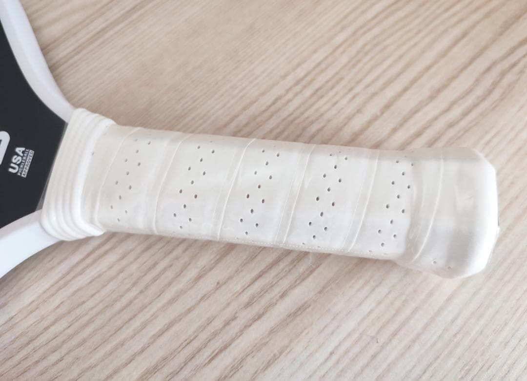 USAPA承認 ピックルボール パドル T700生カーボンファイバー 白 16m