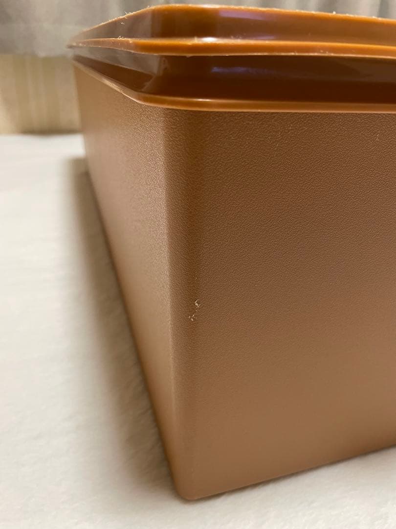 2個セット/タッパーウェア/ディープ/ロング/スーパーケース/セピア/#16