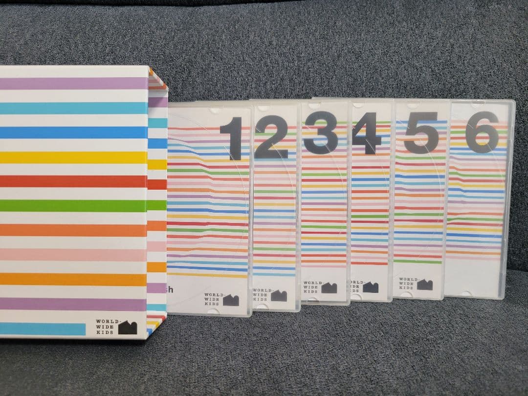 ワールドワイドキッズステージ1～6　CDDVD セット