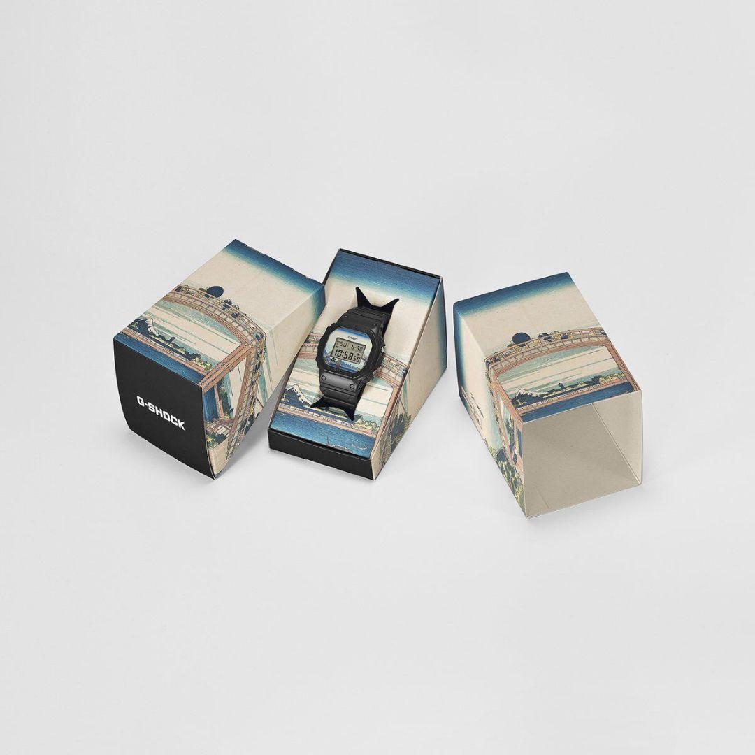 新品　DW-5600KHFM25-1JR　G-SHOCK　葛飾北斎　深川万年橋下