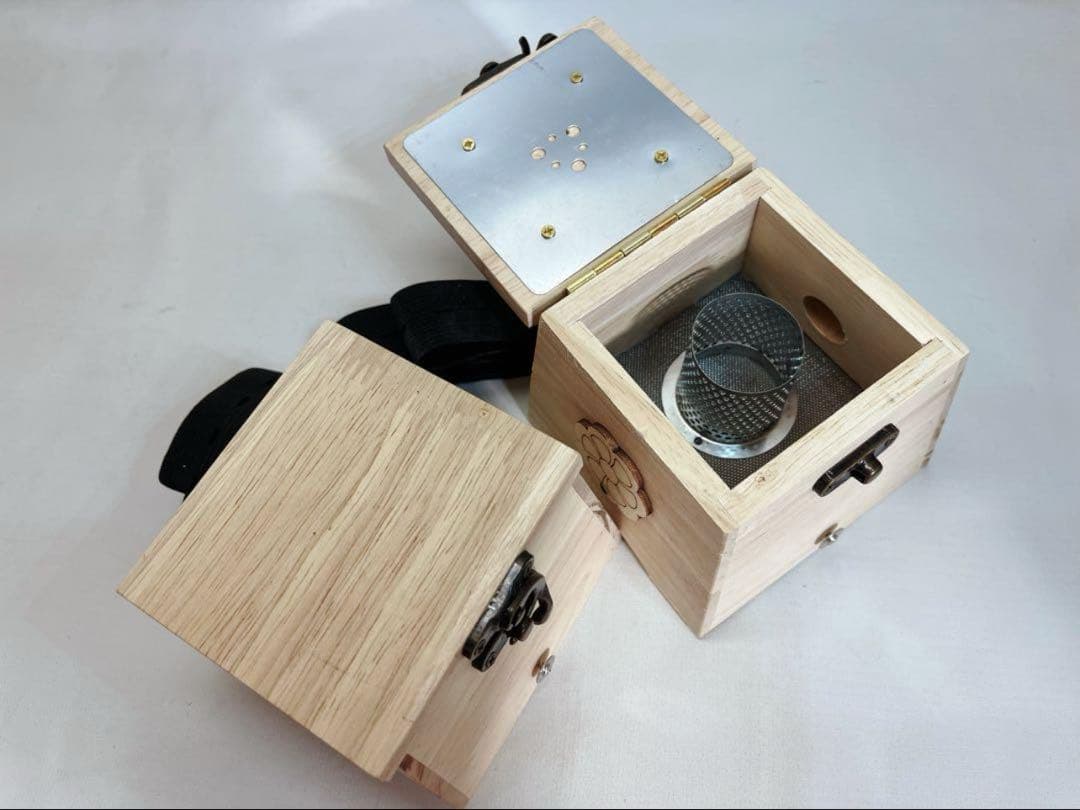 温灸　おんきゅう もぐさ モグサ　お灸 高級切りもぐさ 54粒+ 温灸箱2個