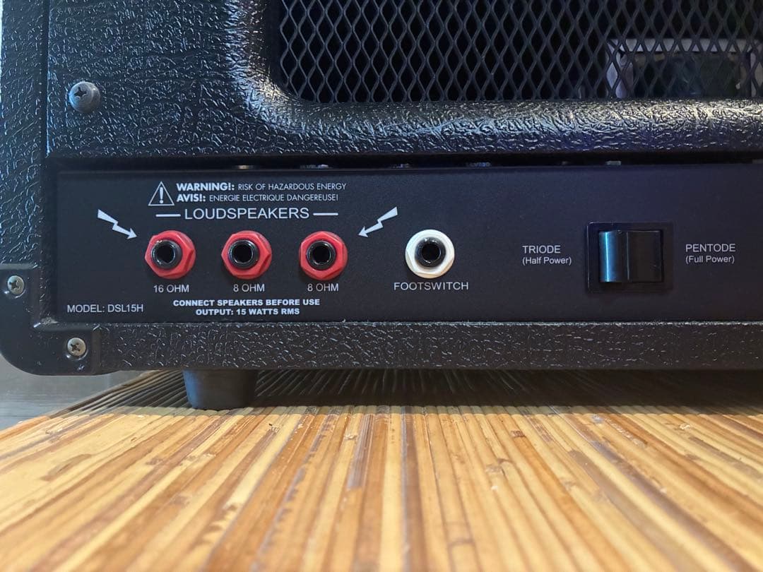 Marshall DSL 15H 真空管アンプ　マーシャル　フルチューブ