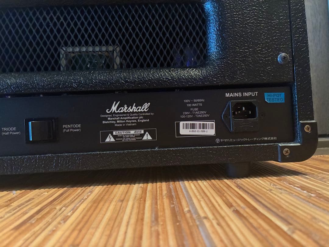 Marshall DSL 15H 真空管アンプ　マーシャル　フルチューブ