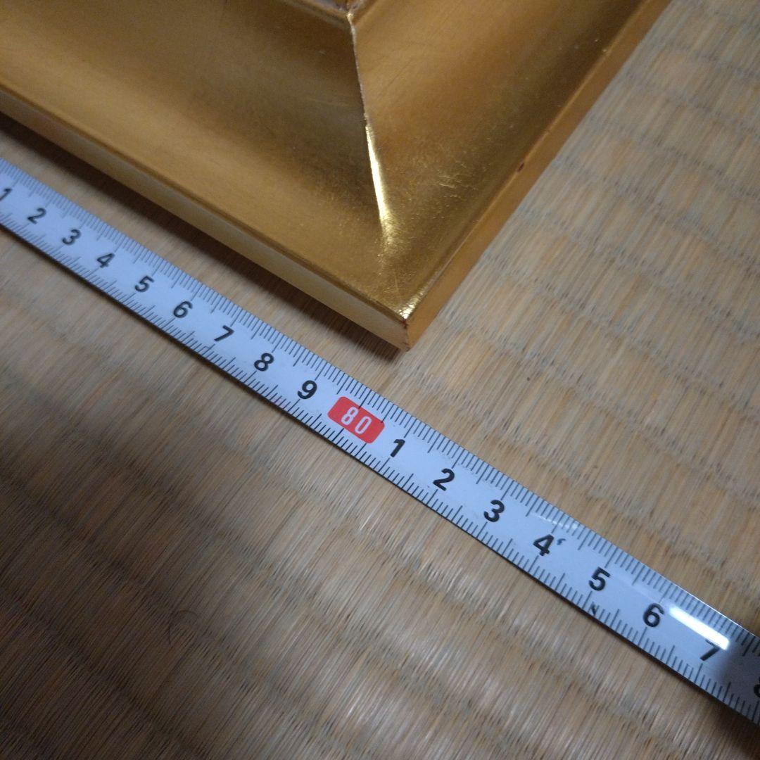 金色の装飾的な油彩額縁M15④