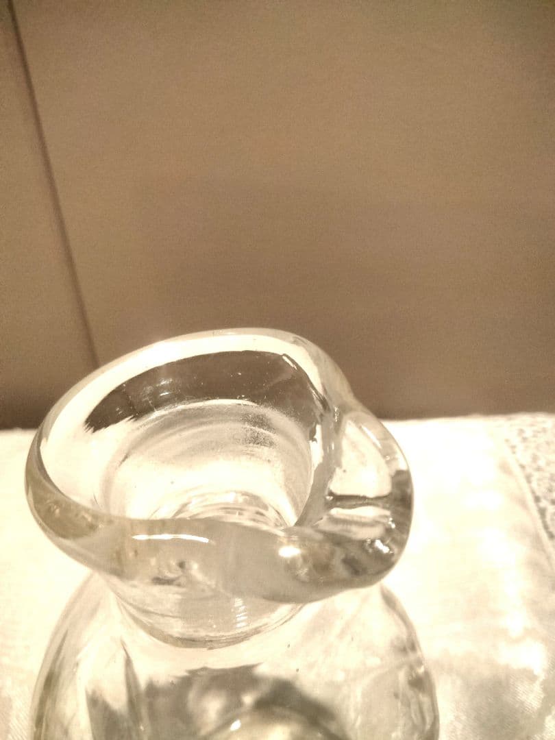 倉敷ガラス　名工　小谷真三　 ドレッシング瓶