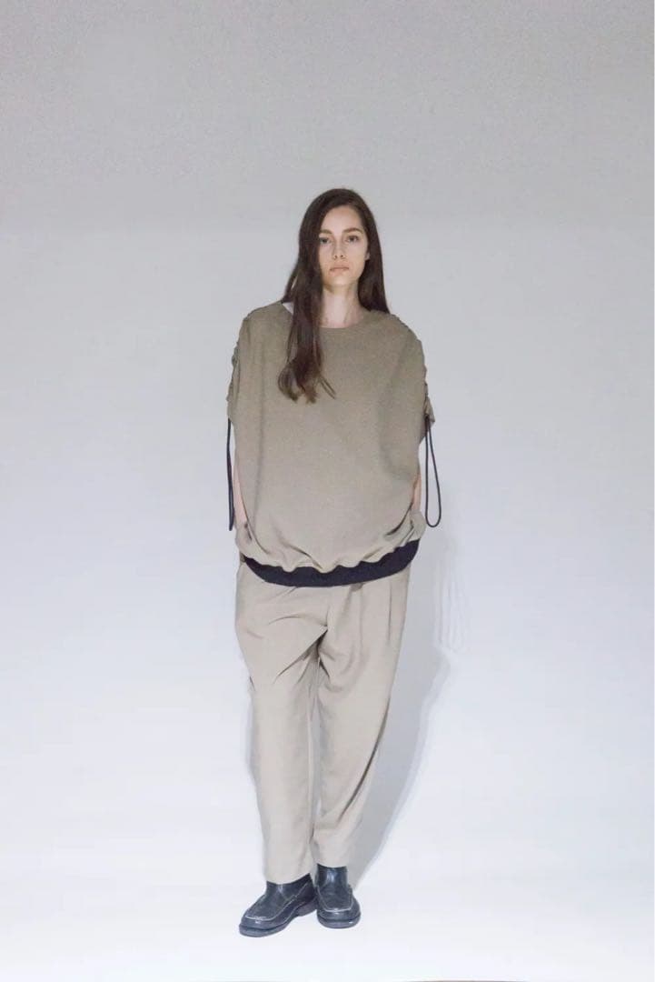 【美品】VOAAOV ギャバジンテーパードパンツ 1